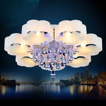 水晶藝術(shù)燈具 點(diǎn)亮家居的璀璨藝術(shù)